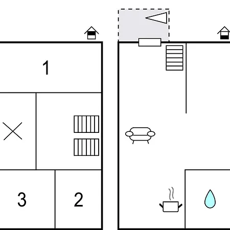With Fireplace 04 بيت للعطل Choczewo