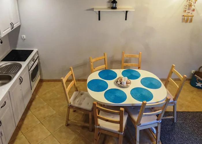 Semesterbostad Holiday Home Choczewo With Fireplace 04